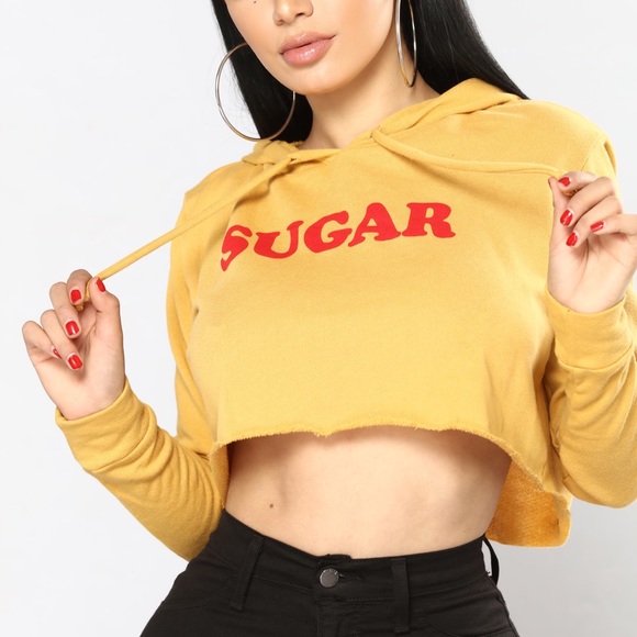 Fashion Nova Tops - NWT FashionNova Sugar Hoodie